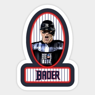 Harrison Bader Sticker